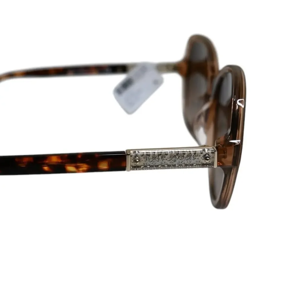Kate Spade New York 57mm Yaelfs Oversize Sunglasses in Brown NEW